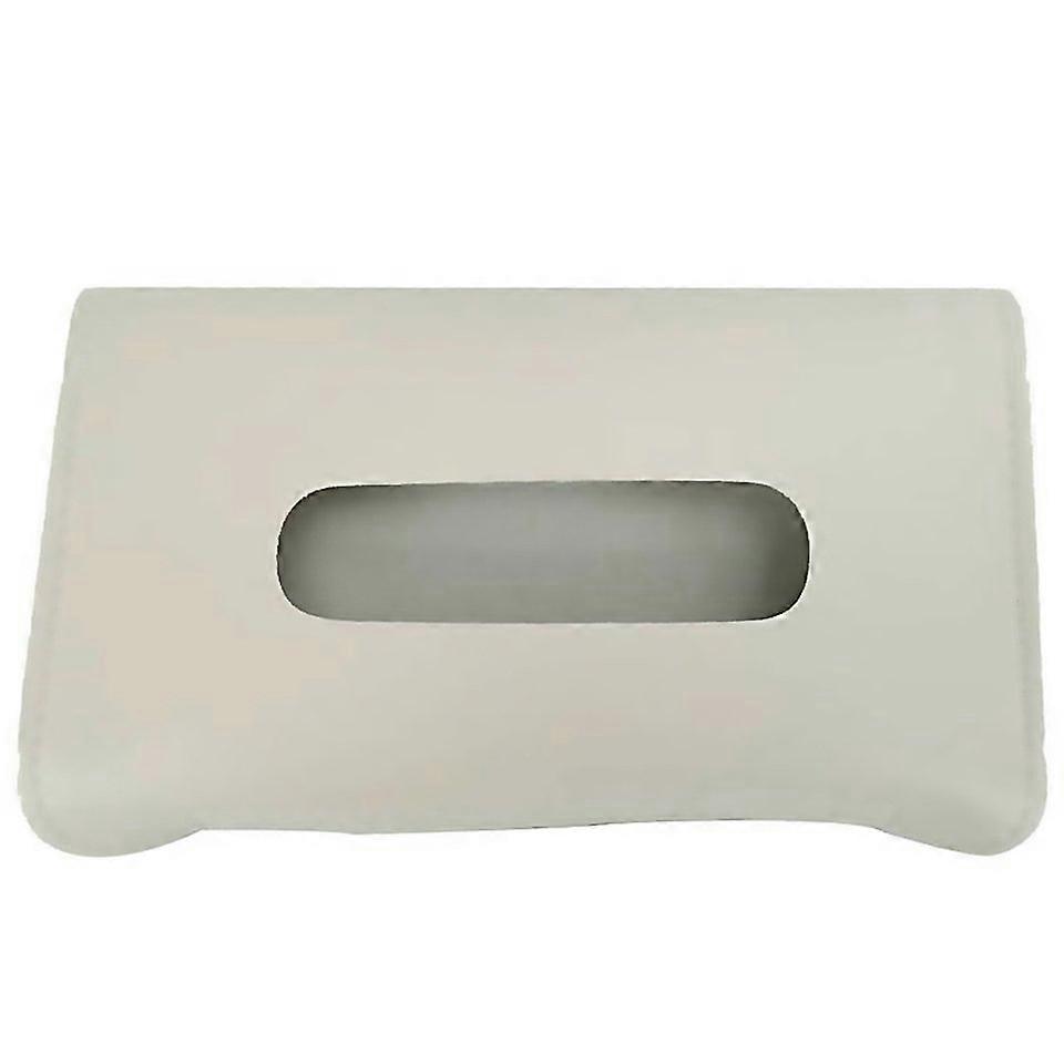 For Car Armrest Box Sun Visor Hanging Leather Tissue Box