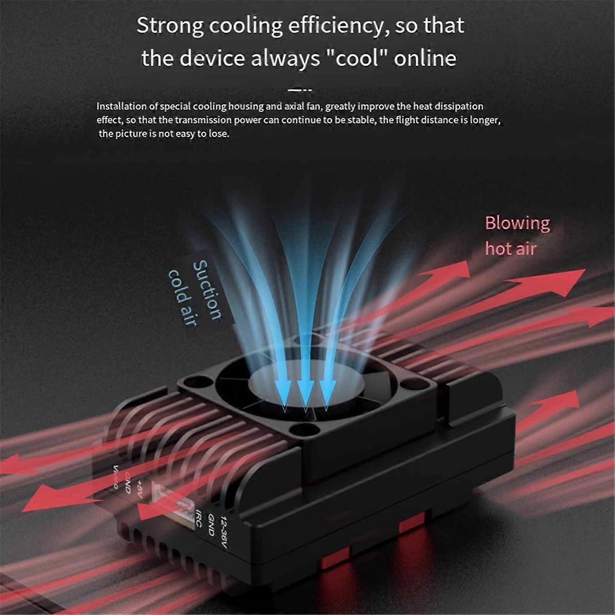  3-6S 5.8GVTX8W 48CH VTX Video Transmitter
