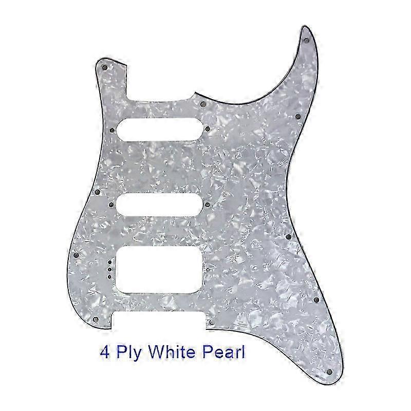 Kvalitetsgitarrdelar - För US Fd 11 Skruvhål MIM Start HSS SSH Humbucker Gitarrplektrumskydd Skrapplatta Inget Omkopplarhål 26s