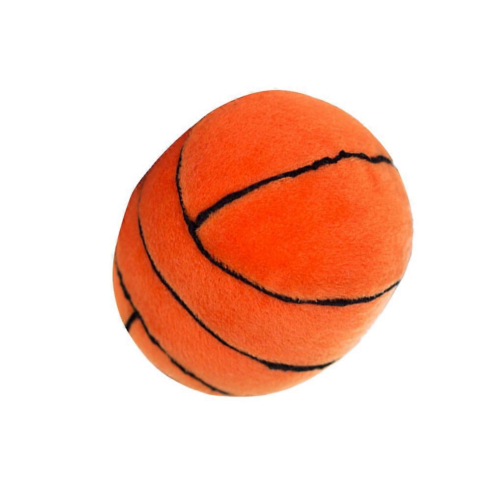 Plush Basketball Shape Voice Controlled Hand Stick for Kids Playing with 1Pcs