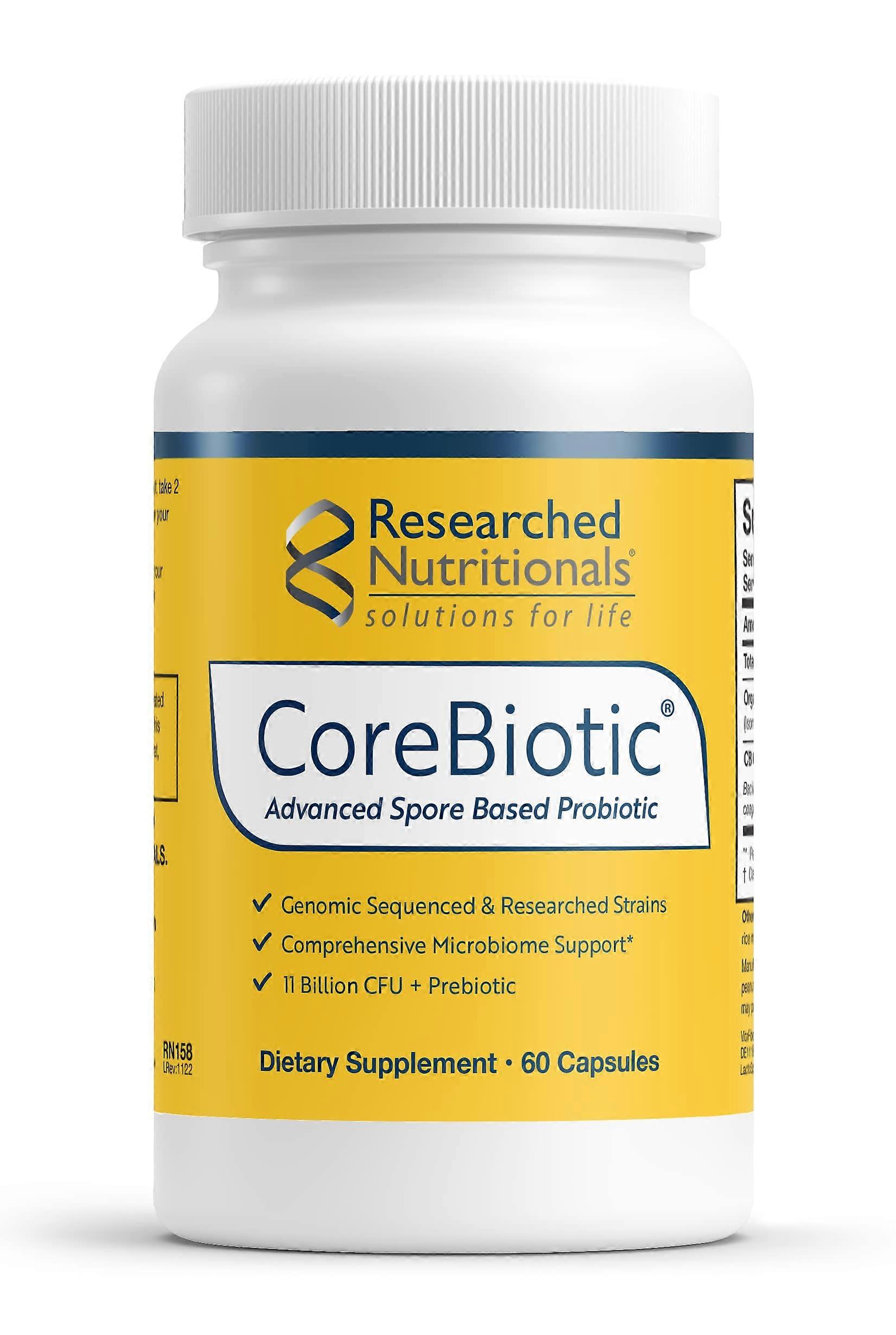 Researched Nutritionals CoreBiotic Shelf-Stable 60 Capsules