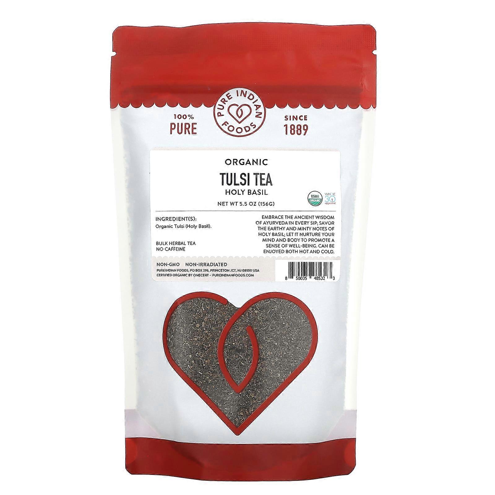 Organic Tulsi Tea, Holy Basil, 5.5 oz (156 g)
