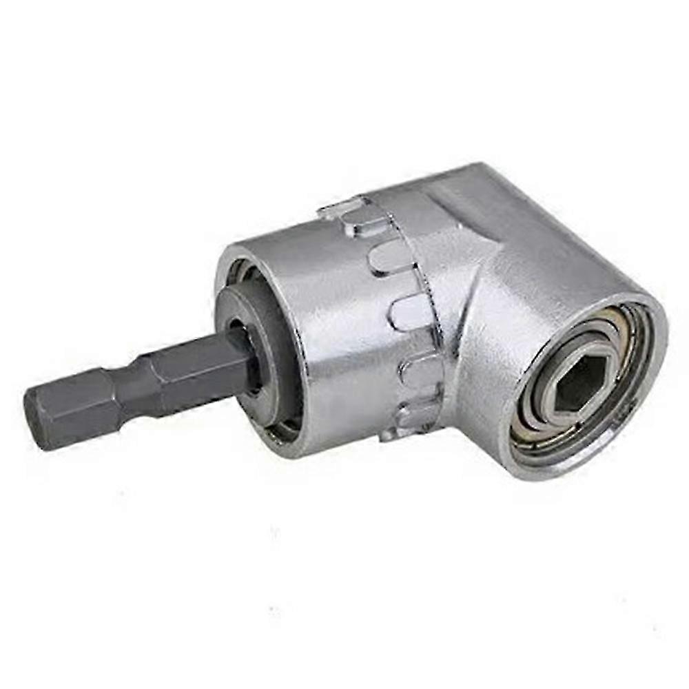 105 Degree Angled Drill Attachment Extension: Power Drill Screwdriver Socket Adapter with Bit Holder for All Angles
