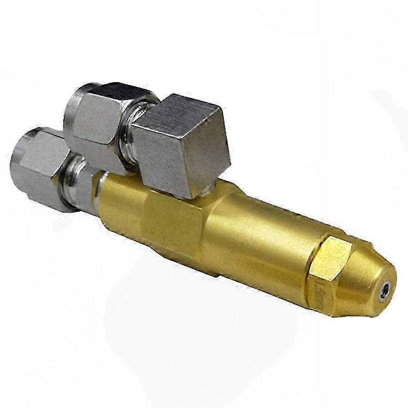 1.5mm Full Cone Oil Spray Nozzle, Air Atomizing Fuel Nozzle for Waste Oil, Efficient Combustion Solution