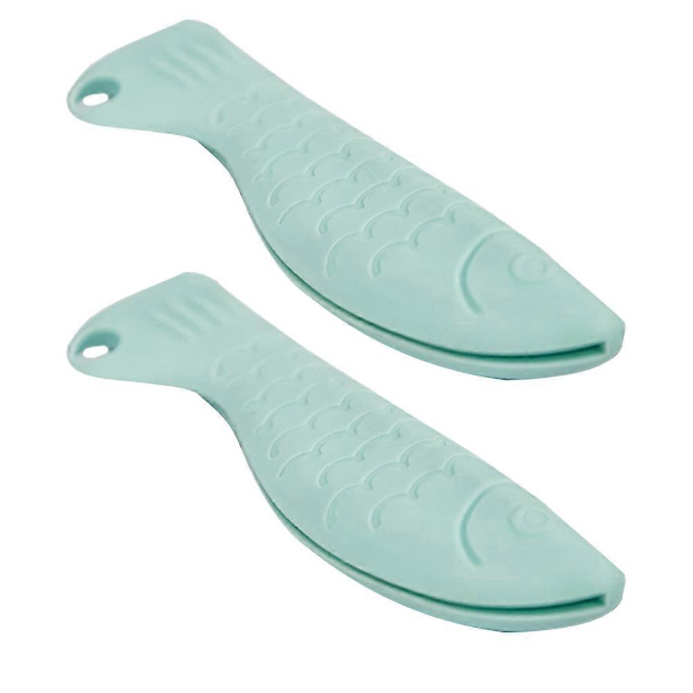 Silicone Finger Protector for Kitchen Cutting Hand Guards 2Pcs