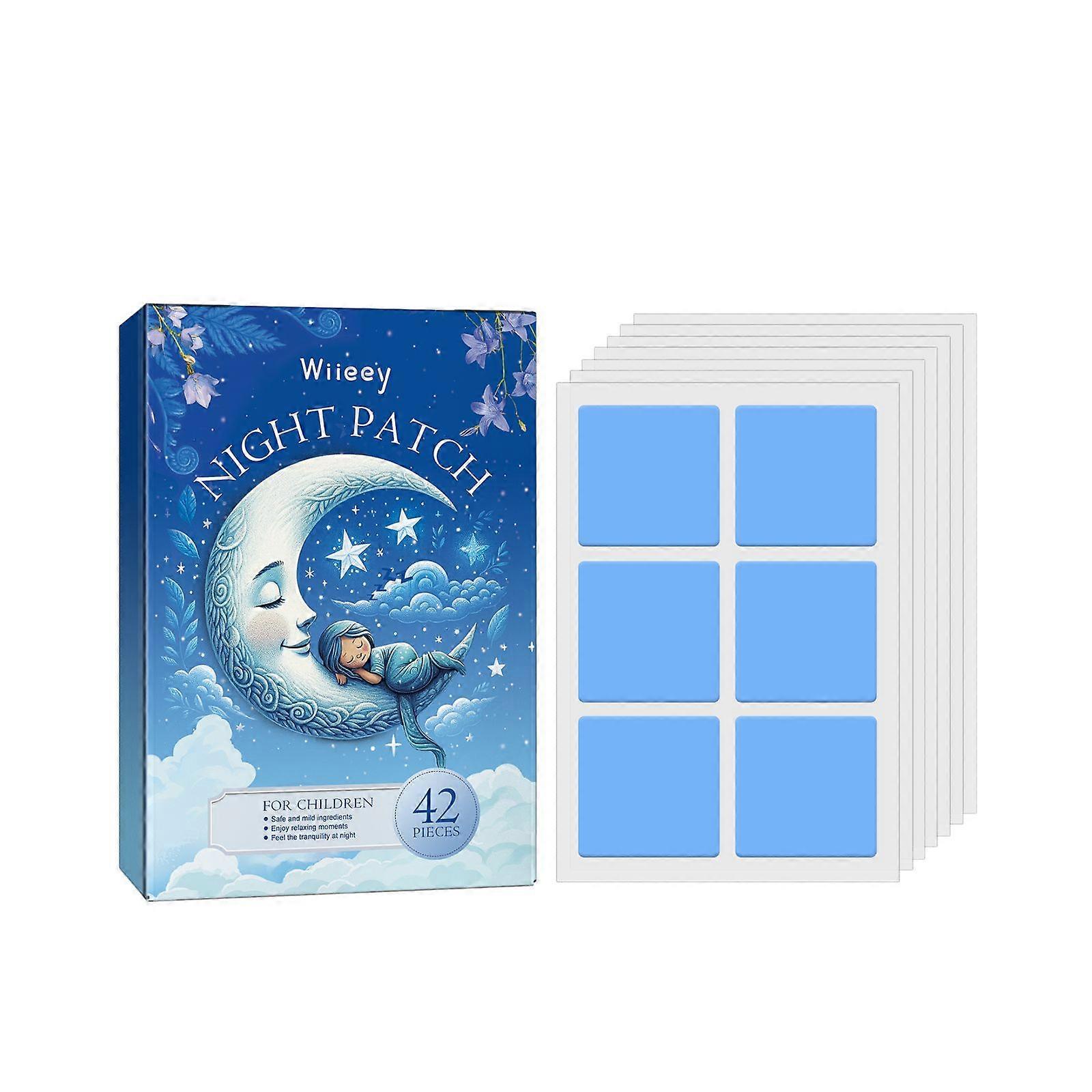 Wiieey Children's Sleep Patches Help Children Fall Asleep Gently And Quickly At Night, Providing A Good Sleep Quality And Calming Effect