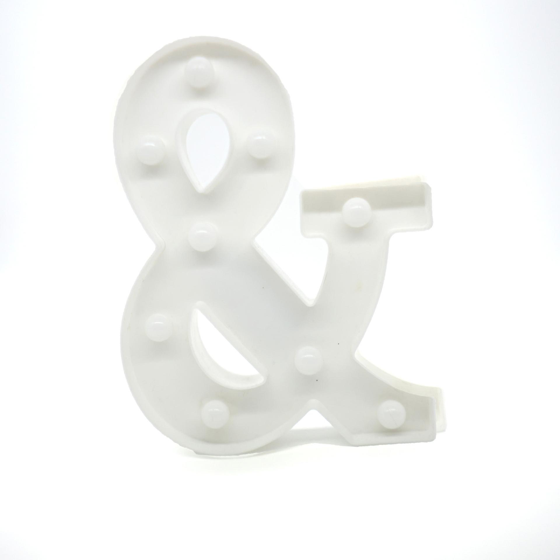 25-26 Led & Alphabet Letter Night Light