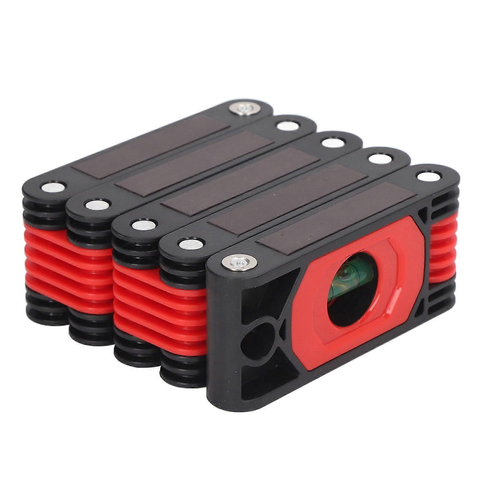 Foldable Level Hinge Connection 2 Level Bubble Multi Angle Woodworking Measuring Tool