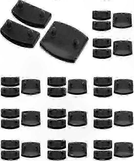 36 Pcs Slatted Bed Base Support Set with End Caps & Center Legs