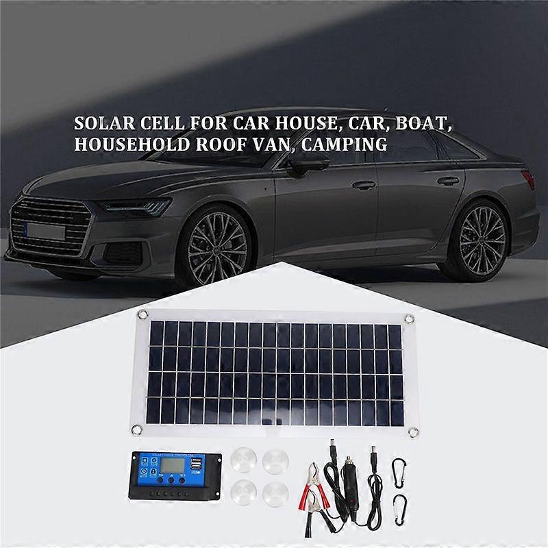 10W Flexible Solar Panel Solar Cells, 50A Solar Controller Module