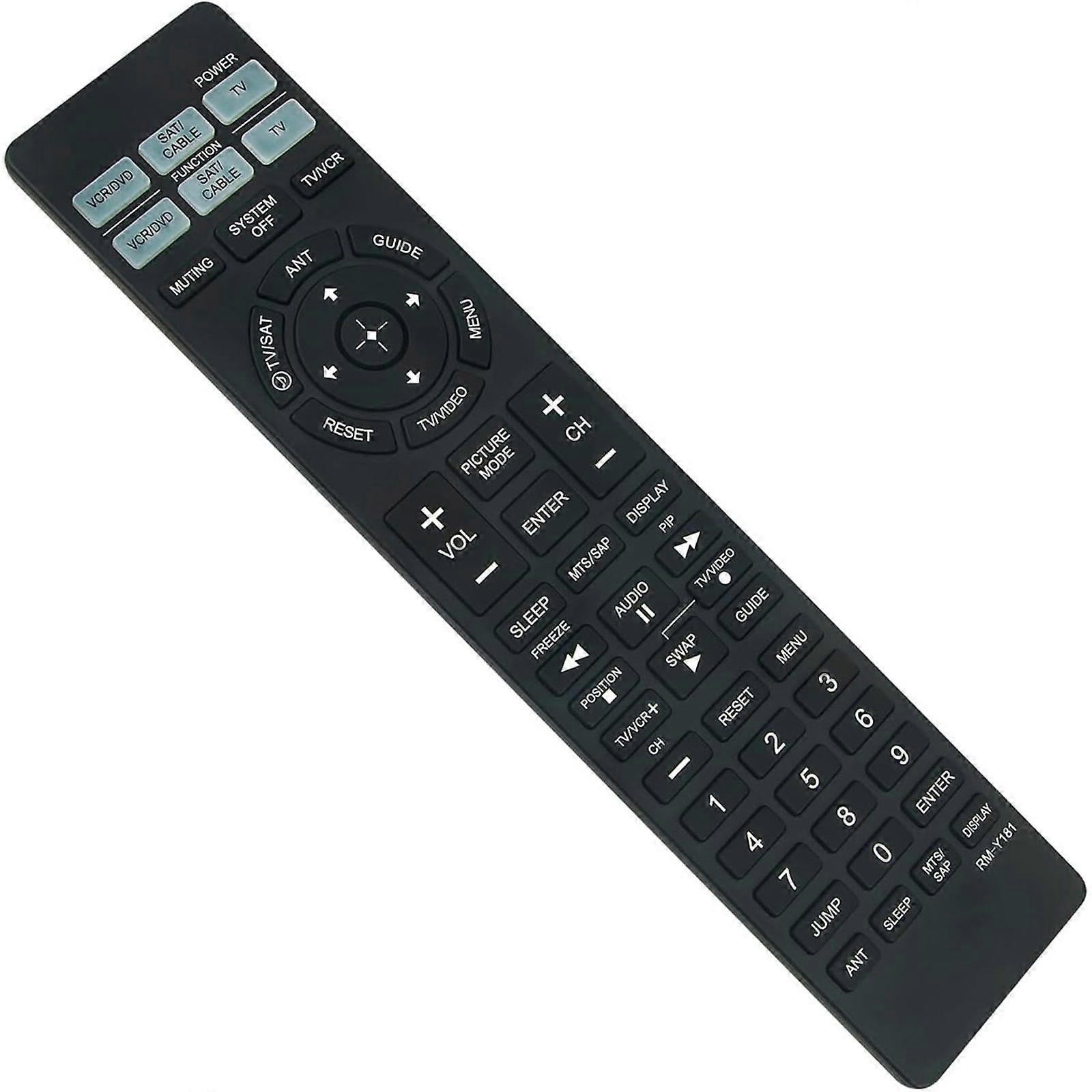 RM-Y181 Replace Remote Control Compatible with Sony FD Trinitron Wega Color TV KV-27FS13 KV-27FS17 KV-27FV17 KV-32FS13