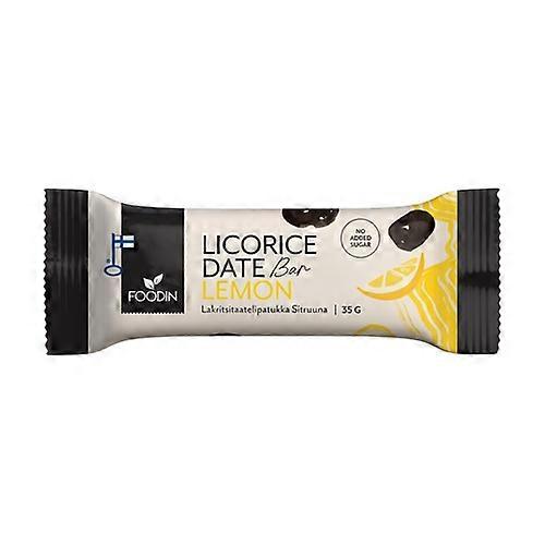 Date bar with licorice lemon flavor 35 g