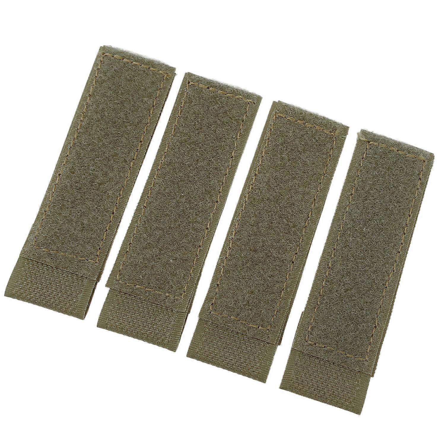 4Pcs Hook and Loop Patch Nylon Hook and Loop Molle Attachment Pad for Training Vest Hunting Shooting