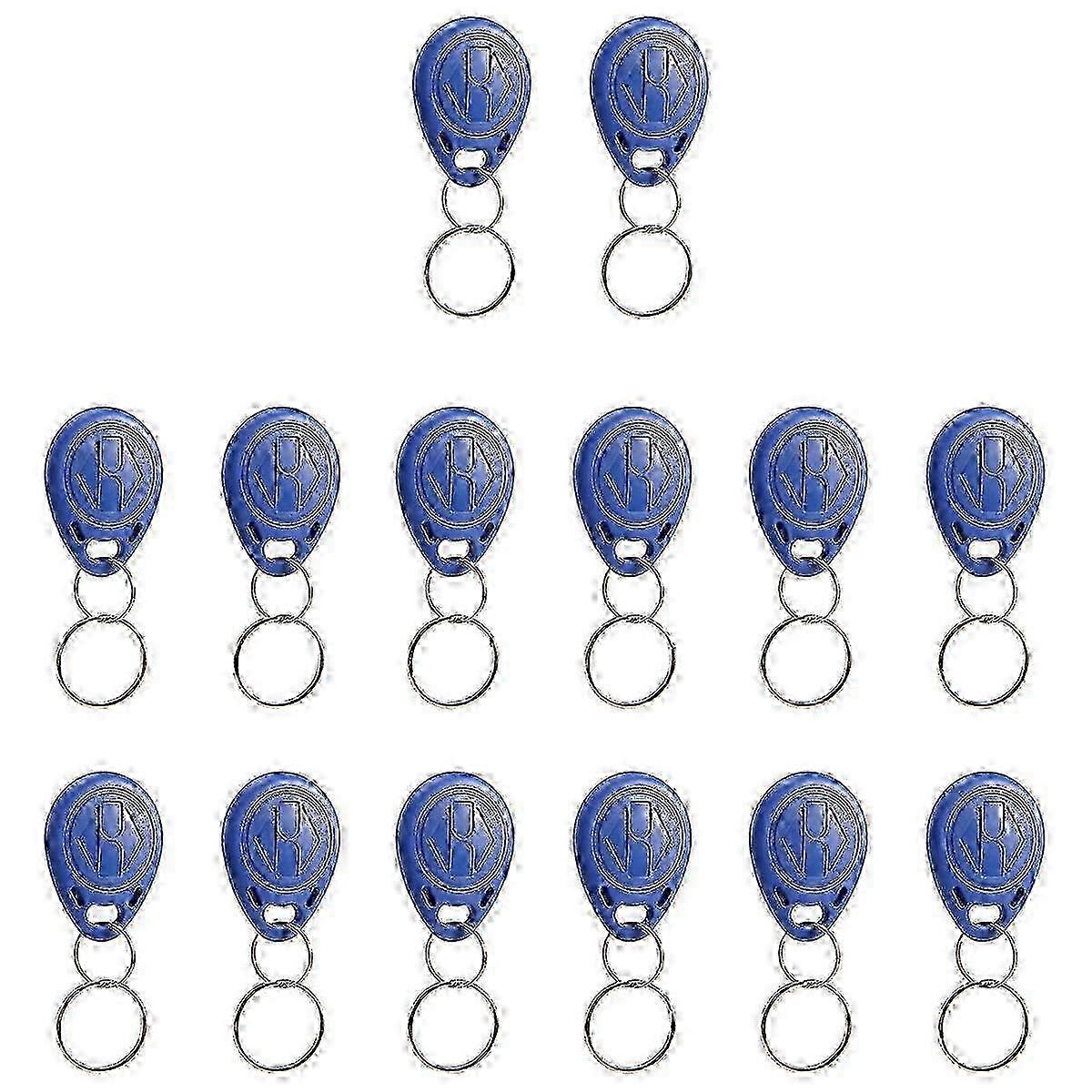 50 PCS Writable 125KHz RFID Key Fob Proximity ID Card Token Tag Rewritable T5577 Universal