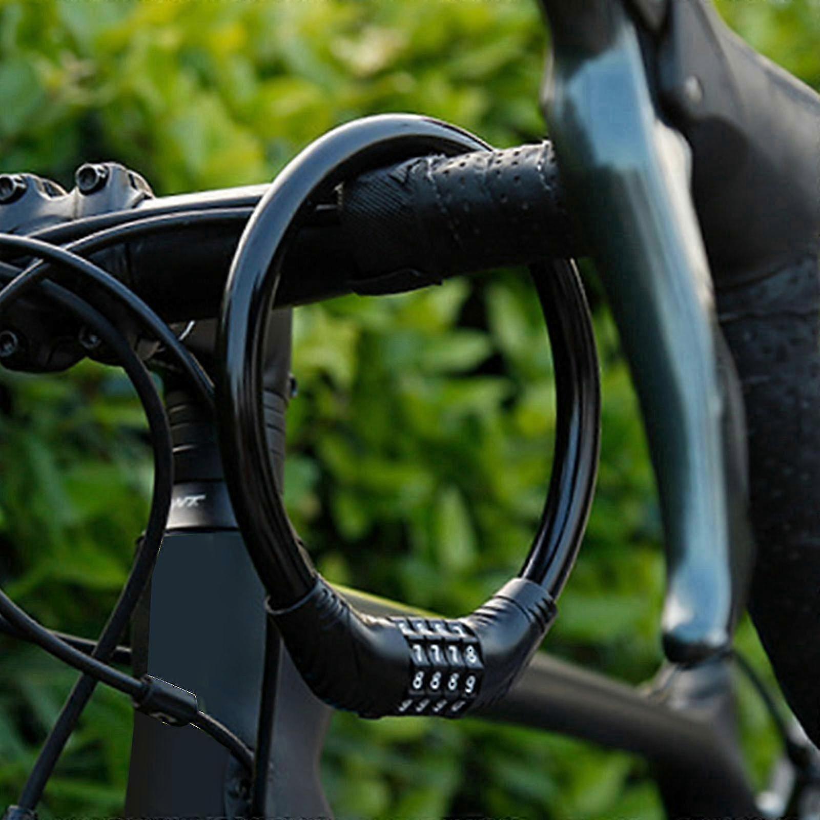 Lock Antitheft Portable Vehicle Battery Motorcycle Password Lock Combination Ring Lock AA 2025