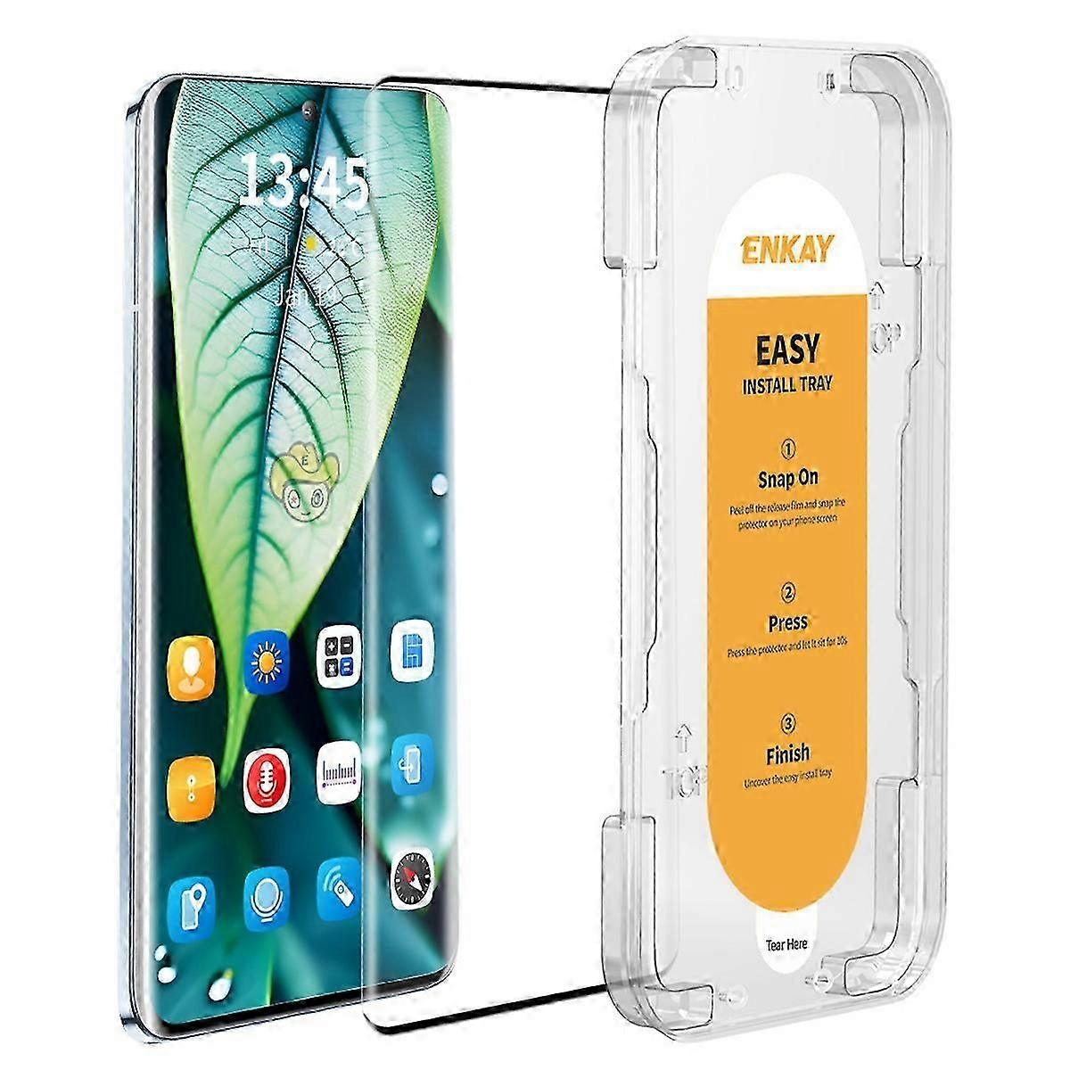 ENKAY HAT PRINCE For Xiaomi Redmi Note 13 Pro 5G Screen Protector Full Coverage Side Glue Tempered