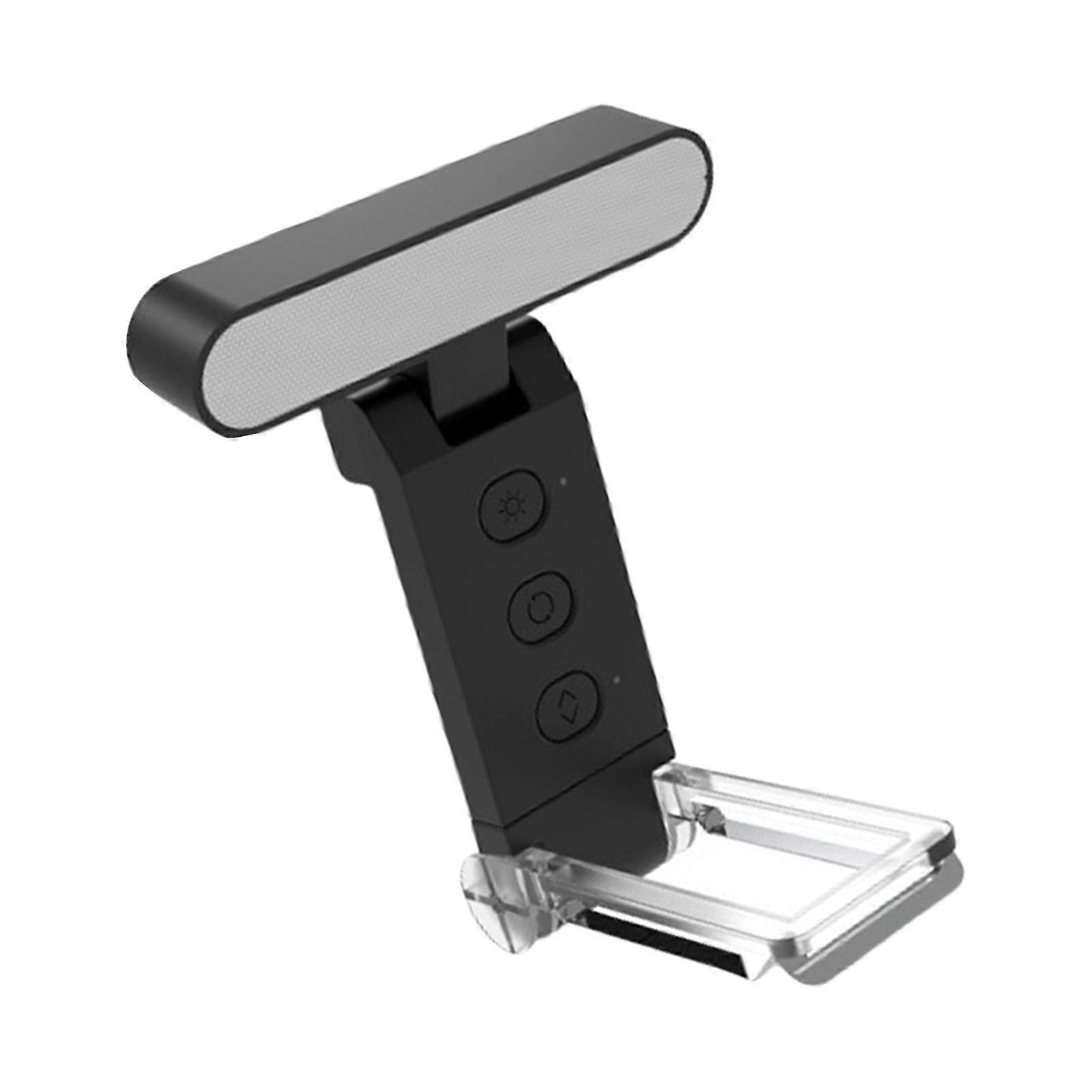 Practical Clip Reading Light with Adjustable Modes and Dimmable Brightness Plastic Texture for Travel or Bedside Use Multicolor