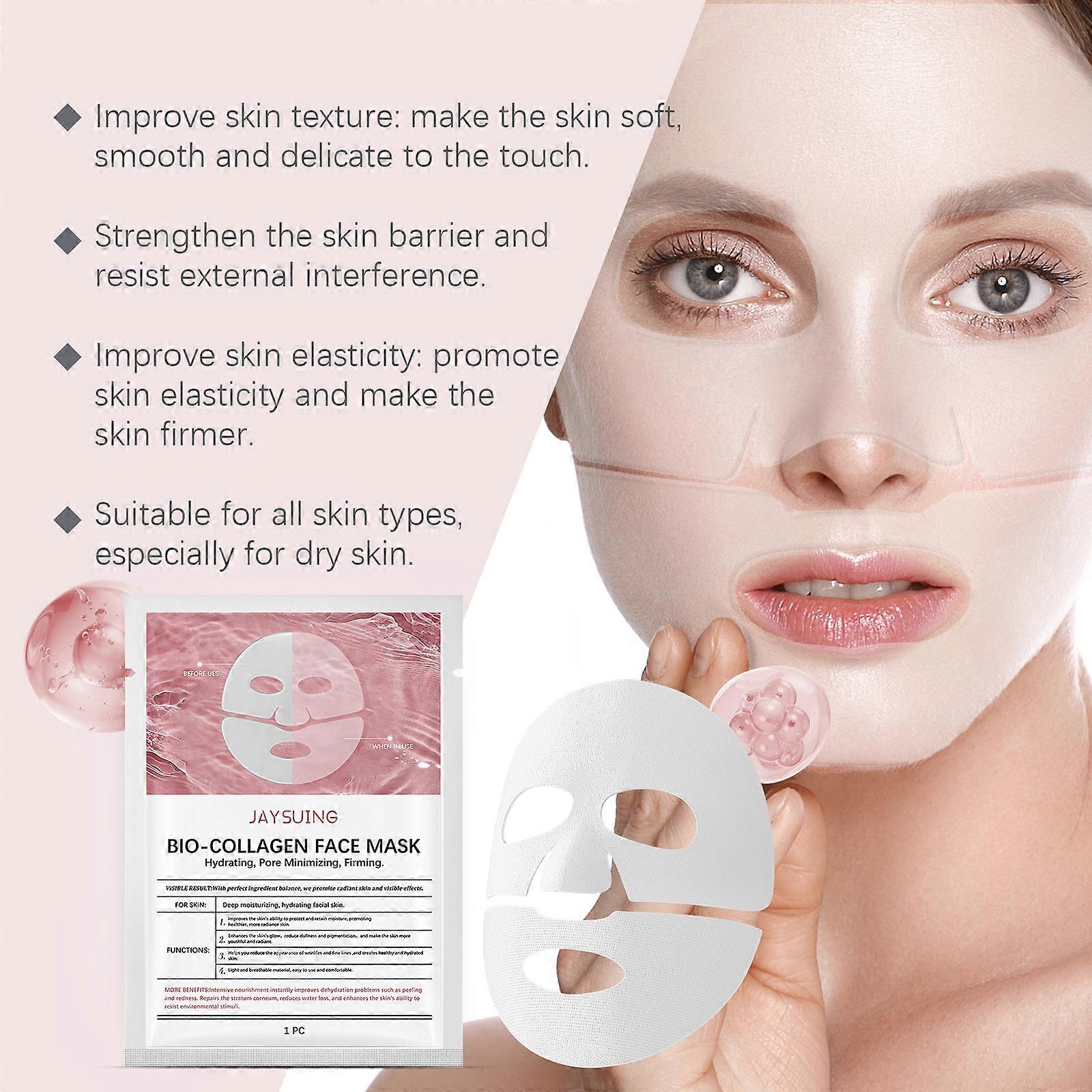 Jaysuing The Firming Deep Hydrating Mask, Gently Nourishes And Soothes The Skin, Reduces Fine Lines, And Makes The Skin Smooth And Delicate