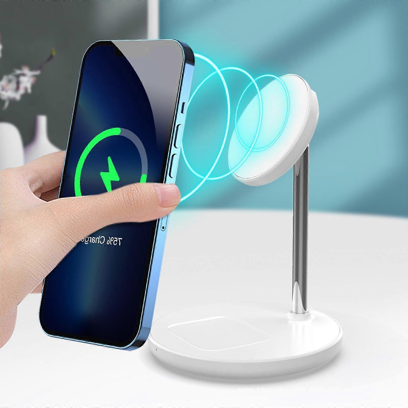 Wireless Charging Station 2 In 1 Charging Station For Multiple Devices 15w Magnetic Wireless Charger Stand Compatible With Iphone 12 13 Airpods