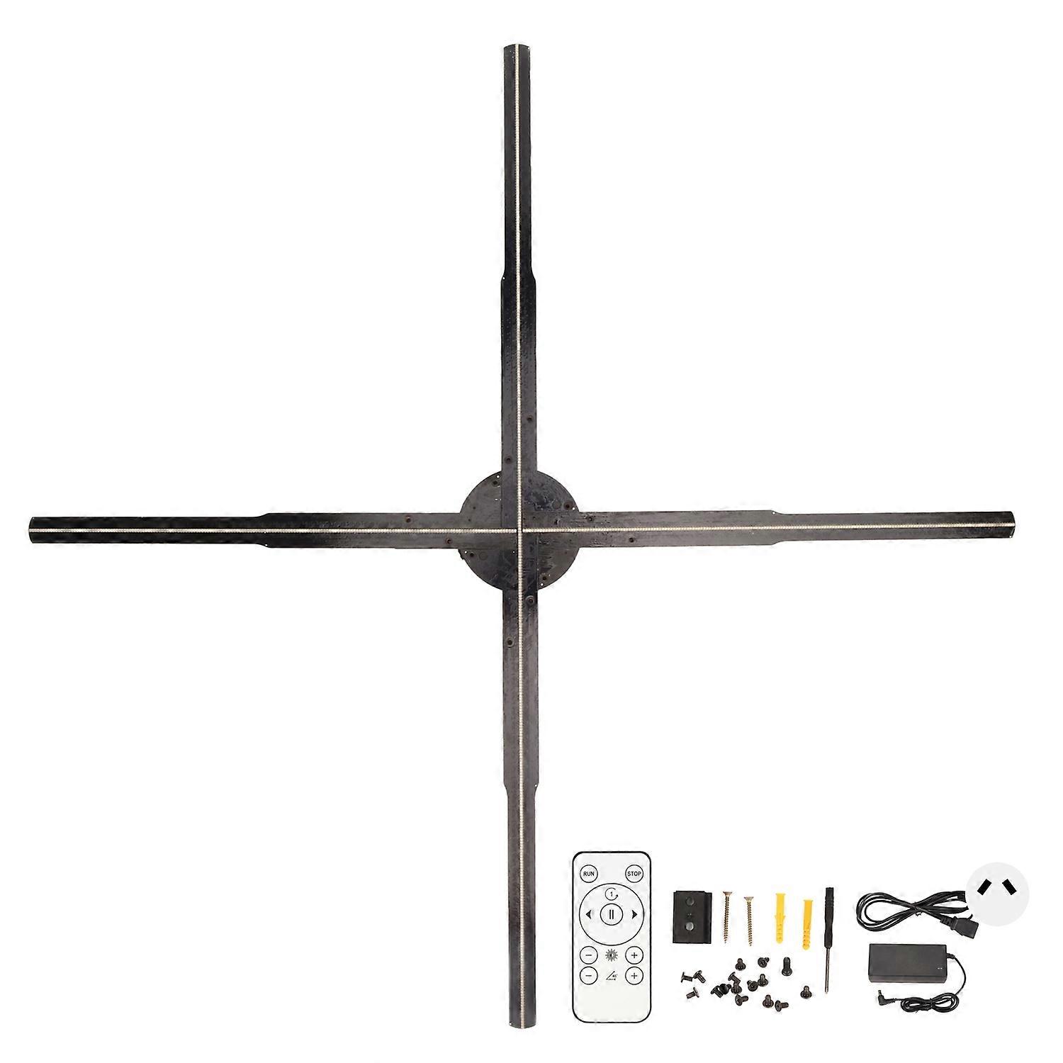 3D Hologram Fan Ultra HD 722 LED Support Phone APP PC WiFi Holographic Advertising Display with Remo