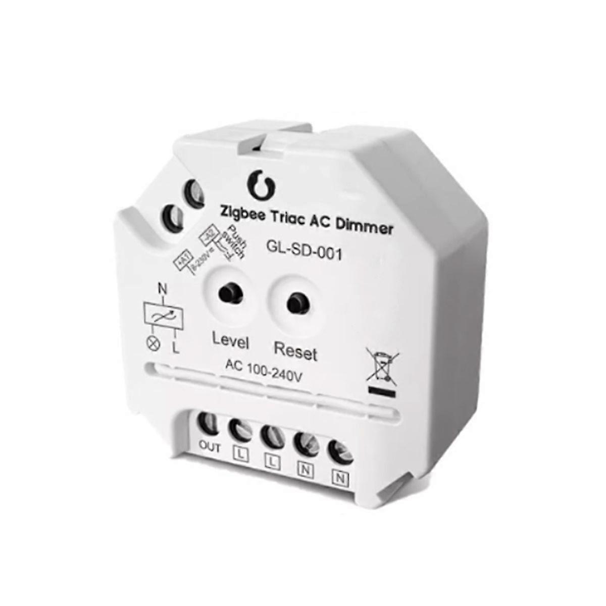 Zigbee3.0 Home Smart LED Bulb Dimmer Hub Triac AC Dimmer Light Switch Touch Control Brightness APP/V