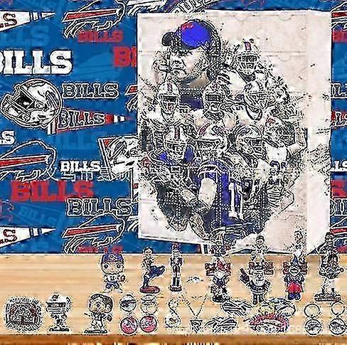 Christmas Advent Calendar New The Buffalo Bills calendar Buffalo Bills Advent calendar blind box