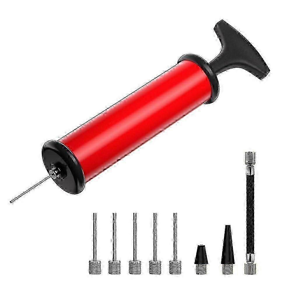 Ballpumpenset mit 5 Nadeln und Manometer