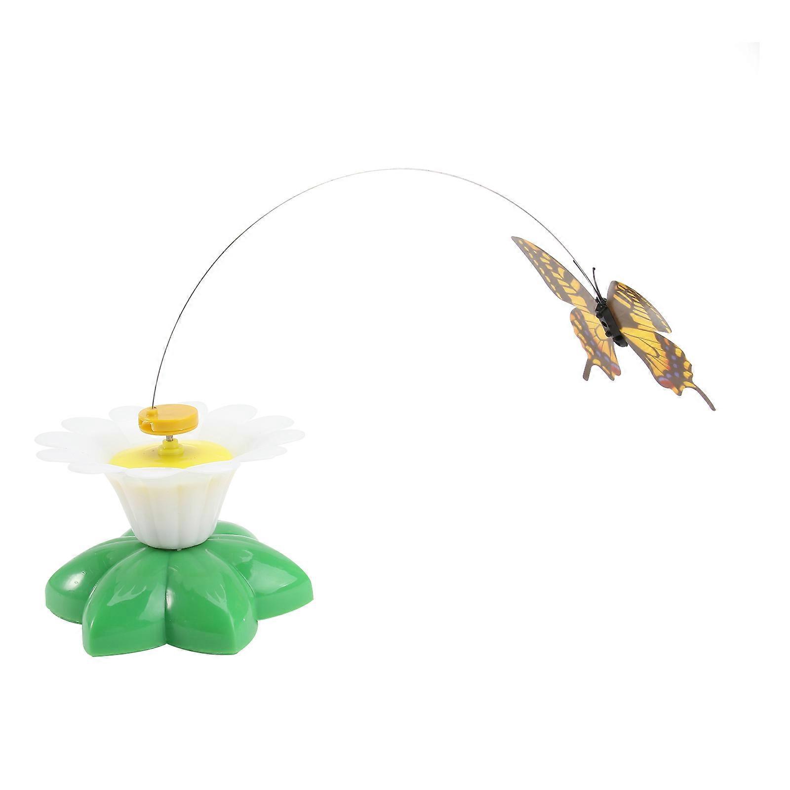 Electric Cat Teaser Rotating Butterfly Toy for Cat Playing
