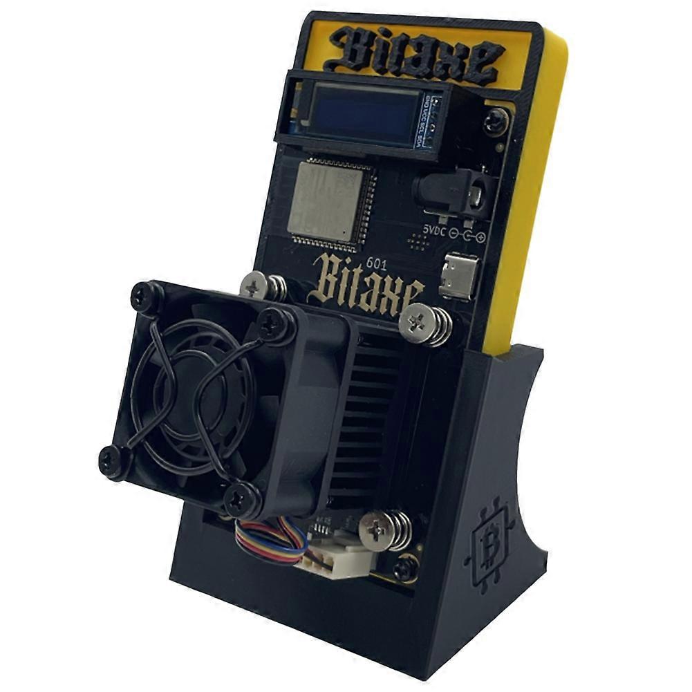 Bitaxe Gamma 601 BTC Crypto Miner 1.2TH/S 18W Solo Miner BM1370 Asic Chip From Antminer S21 Pro Wth Stand US Plug