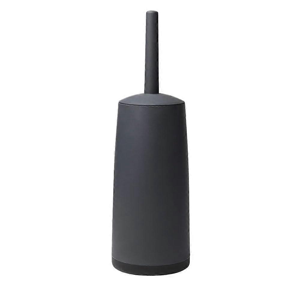 Toilet Brush with Standing Base, Space Saving Plastic DripProof Design for Bathroom Cleaning