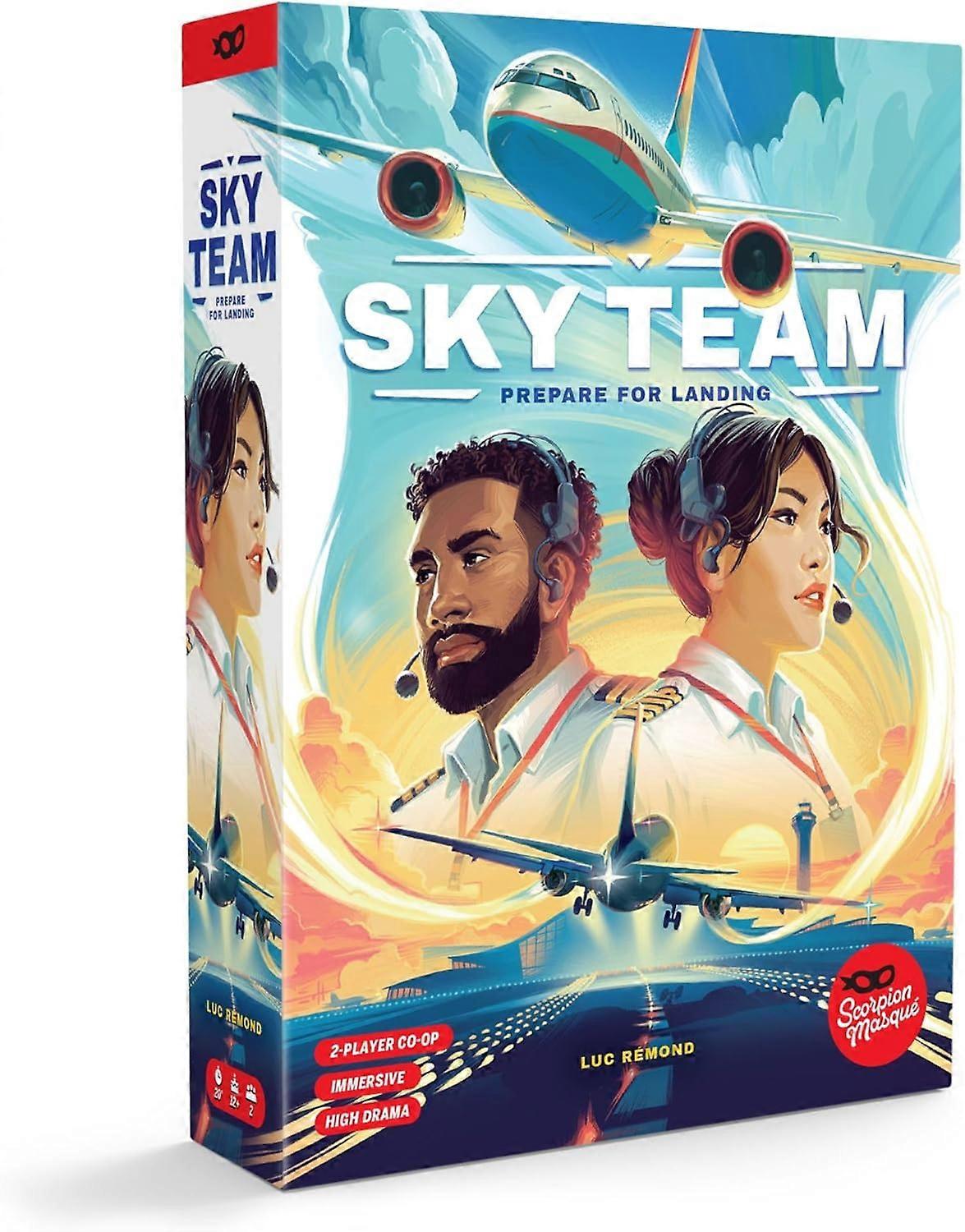 Scorpion Masqu��, Sky Team, Board Game | Co-op Game | Ages 10+ | 2 players | 20 minutes