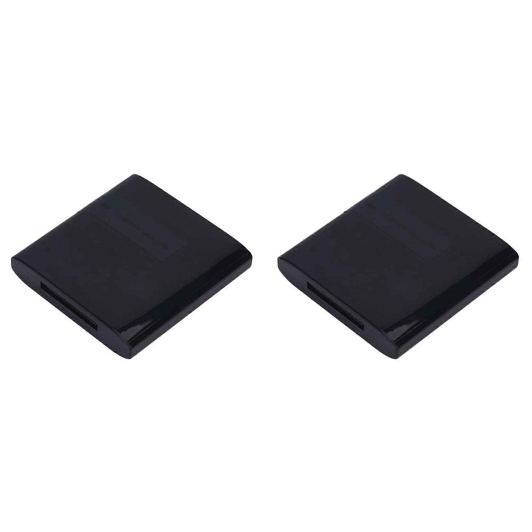 2X 30-Pin Bluetooth Adapter Wireless Music Receiver Stereo for IPhone and Other 30-Pin Dock Speakers