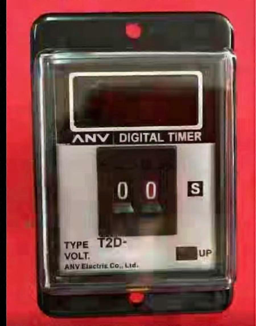 AC Preset Timer 100240V T2DY 99S Industrial Delay Relay with Wide Voltage Compatibility