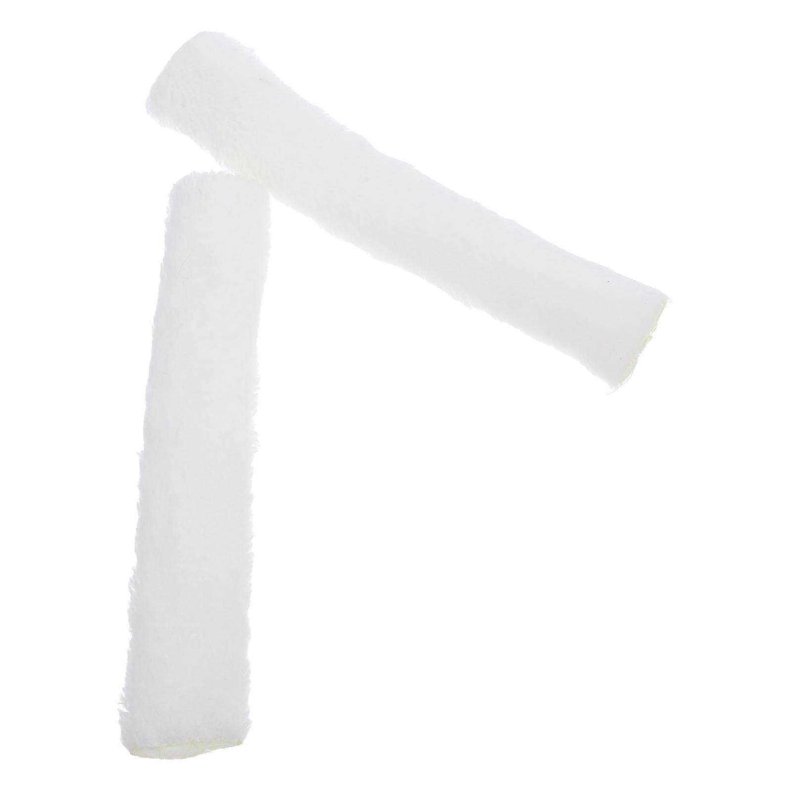 Detachable Fuzzy Decor For Slippers Plush Fabric Warmth Design 1Pair