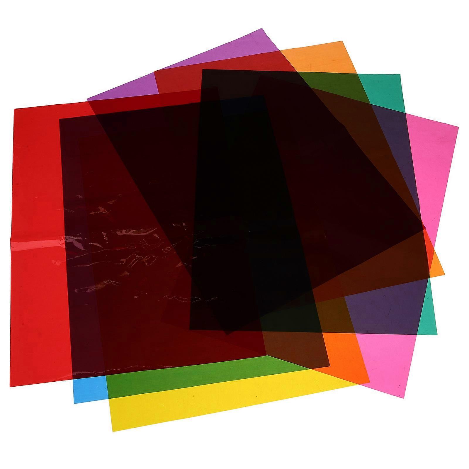 Assorted Color Cellophane Paper for Gift Wrapping 21 Sheets DIY Craft Uses