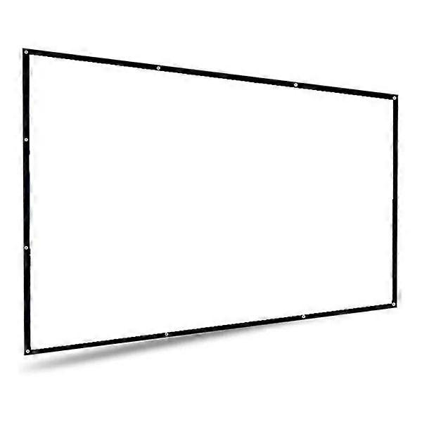 100 inch projector screen 16:9 foldable wrinkle-free precise hole HD outdoor projector screen