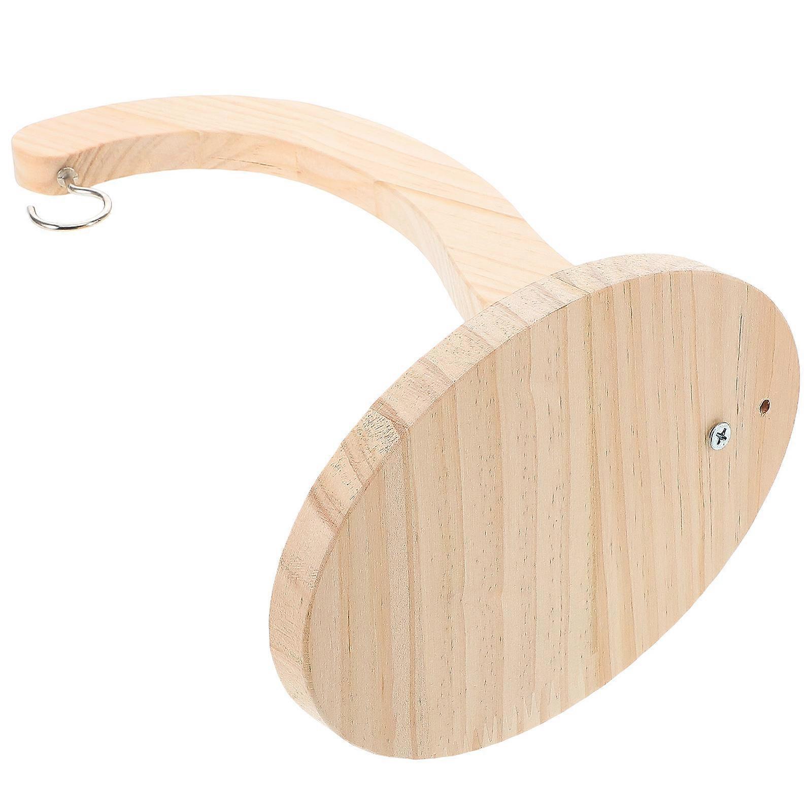 Banana Hanger Wood Stand for Home Use Multi Color Lightweight Rustic and Stable Save Piece