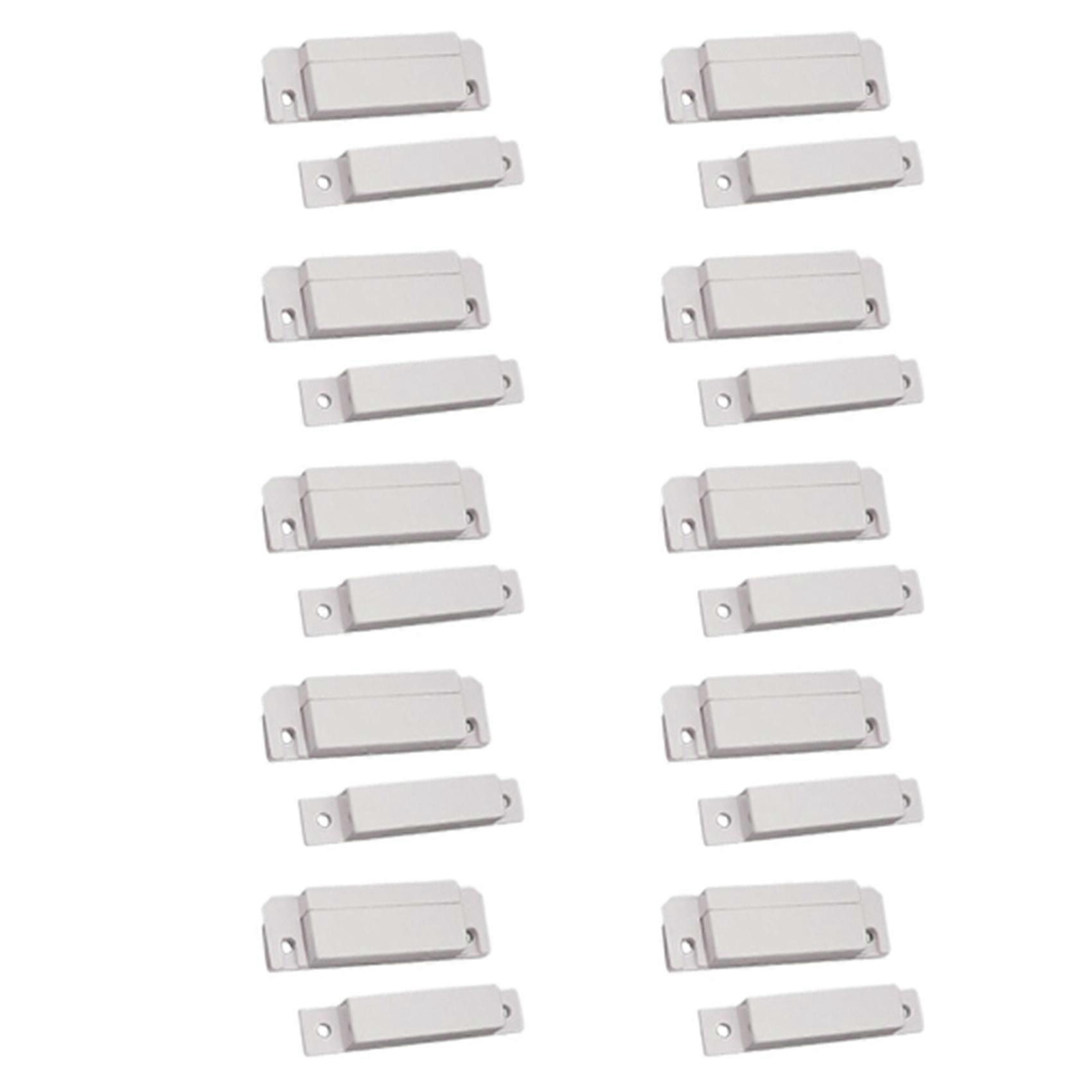 10X Magnetic Sensor Home Door Window Entry Warning Alarm Switch