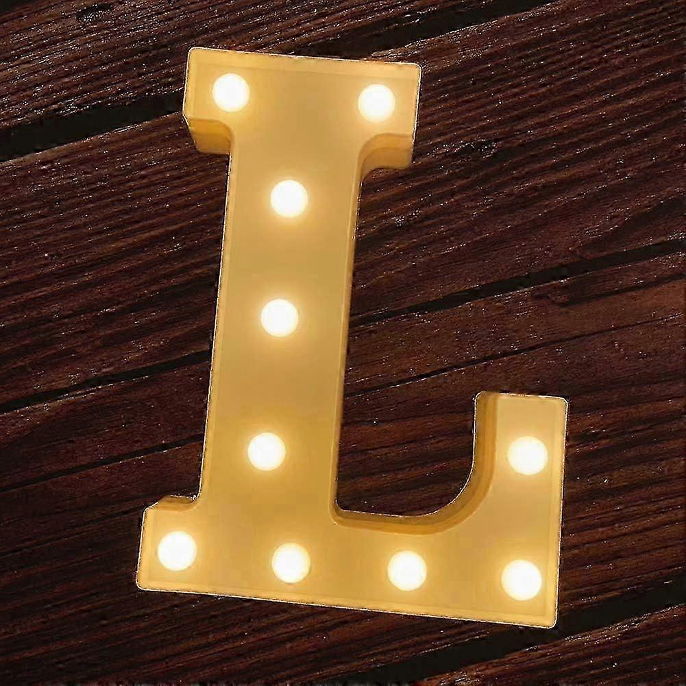 Led Marquee Letter Lights - Battery-powered Party/wedding Decor