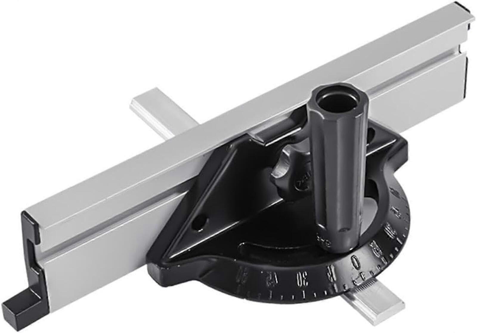 Table Saw Miter Gauge with Fence, Adjustable Aluminum Alloy, Precision Angle 60° to 60° Woodworking