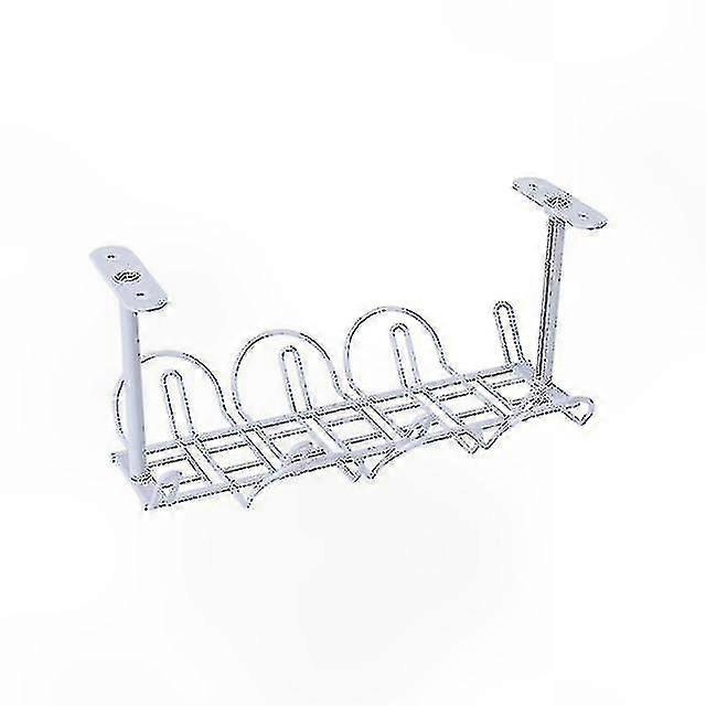 Under Desk Cable Organizer Tray for Office and Home Use