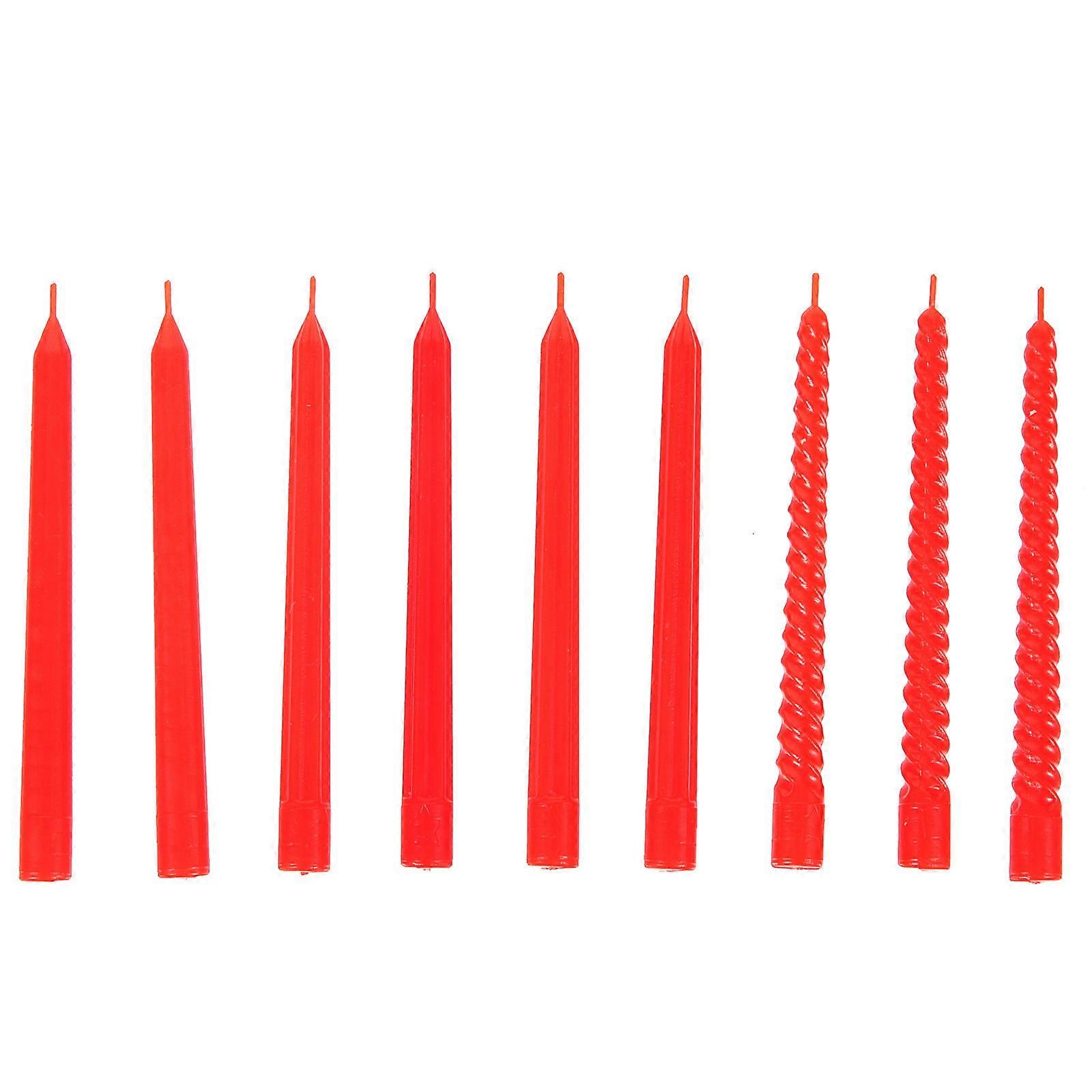 Miniature Candle Decor Simulate Scene Layout for Kids Playing 27Pcs