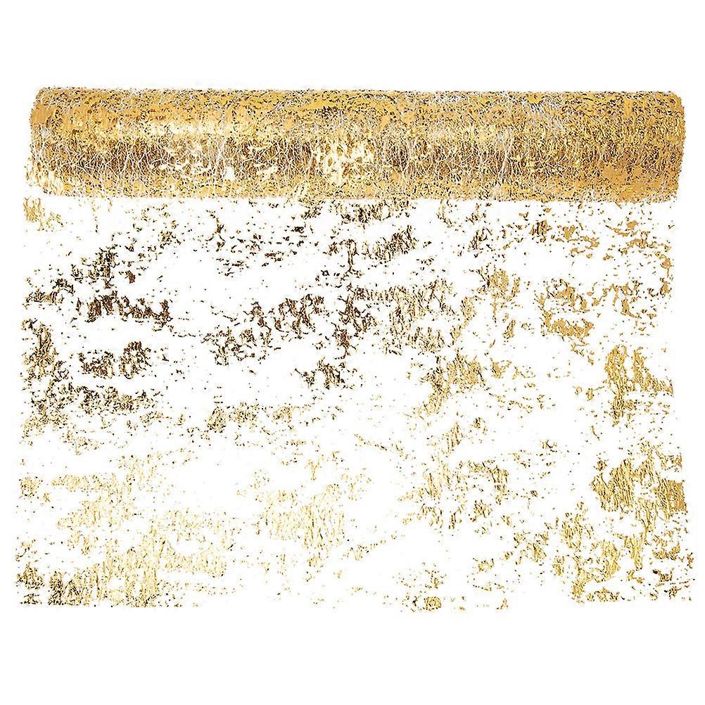 5Set Gold Mesh Table Runner Simple Chic Decorative Design Suitable For Weddings Birthdays Festivals Rectangular Tables