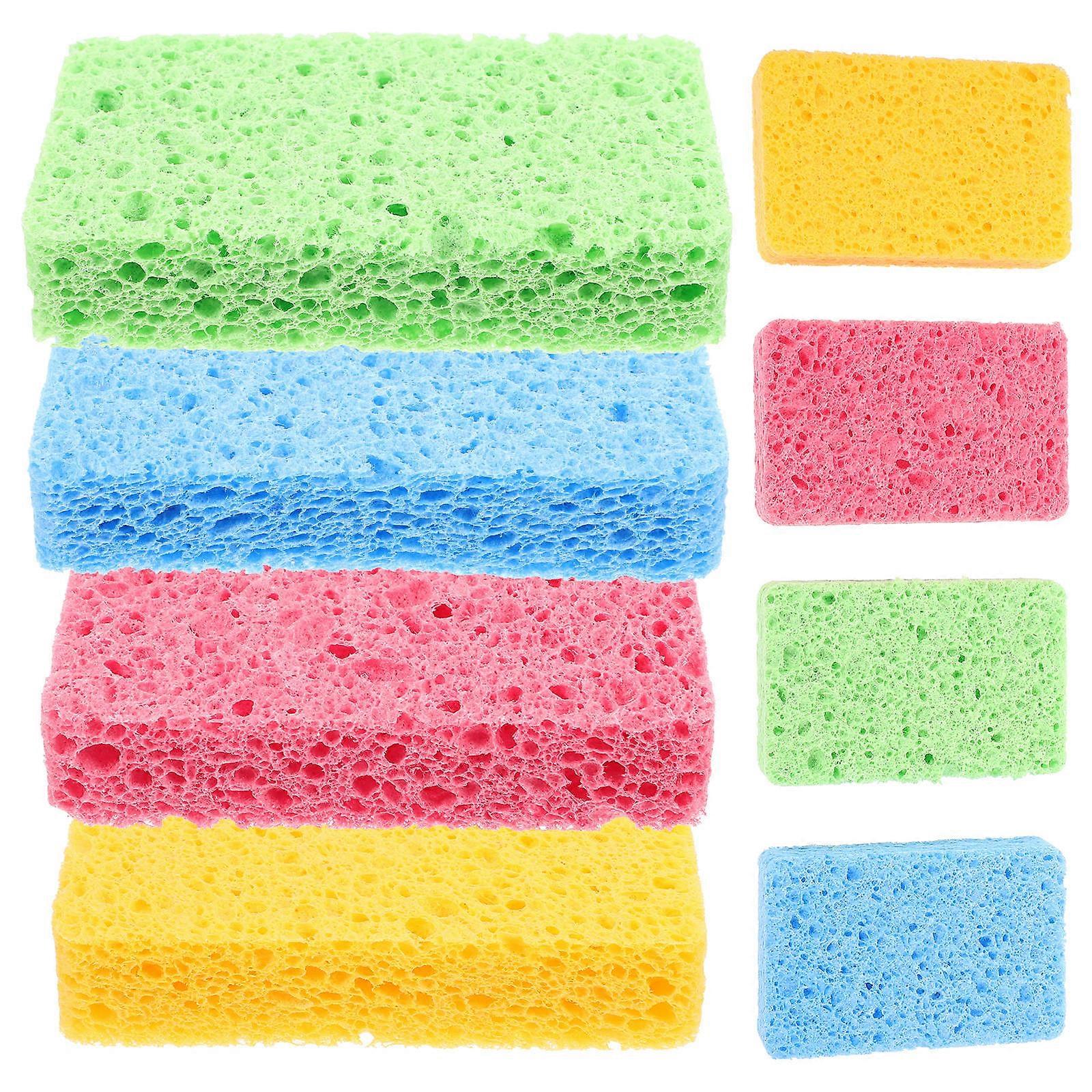 Reusable Cleaning Sponge 8Pcs Dish Sponge Scrubber for Pot Cleaning