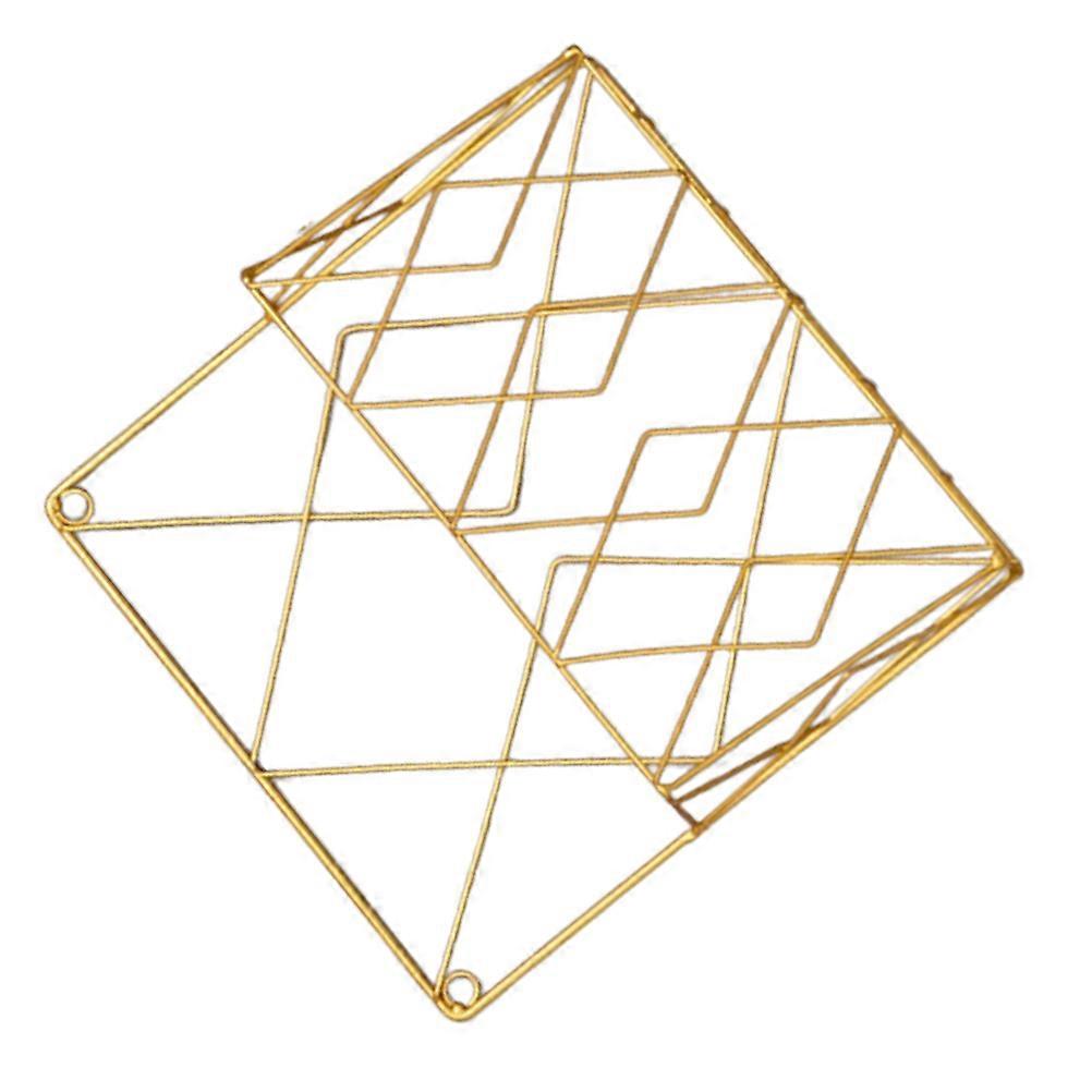 Books Storage Rack Wall-Mounted Iron Book Supporter for Storage Use