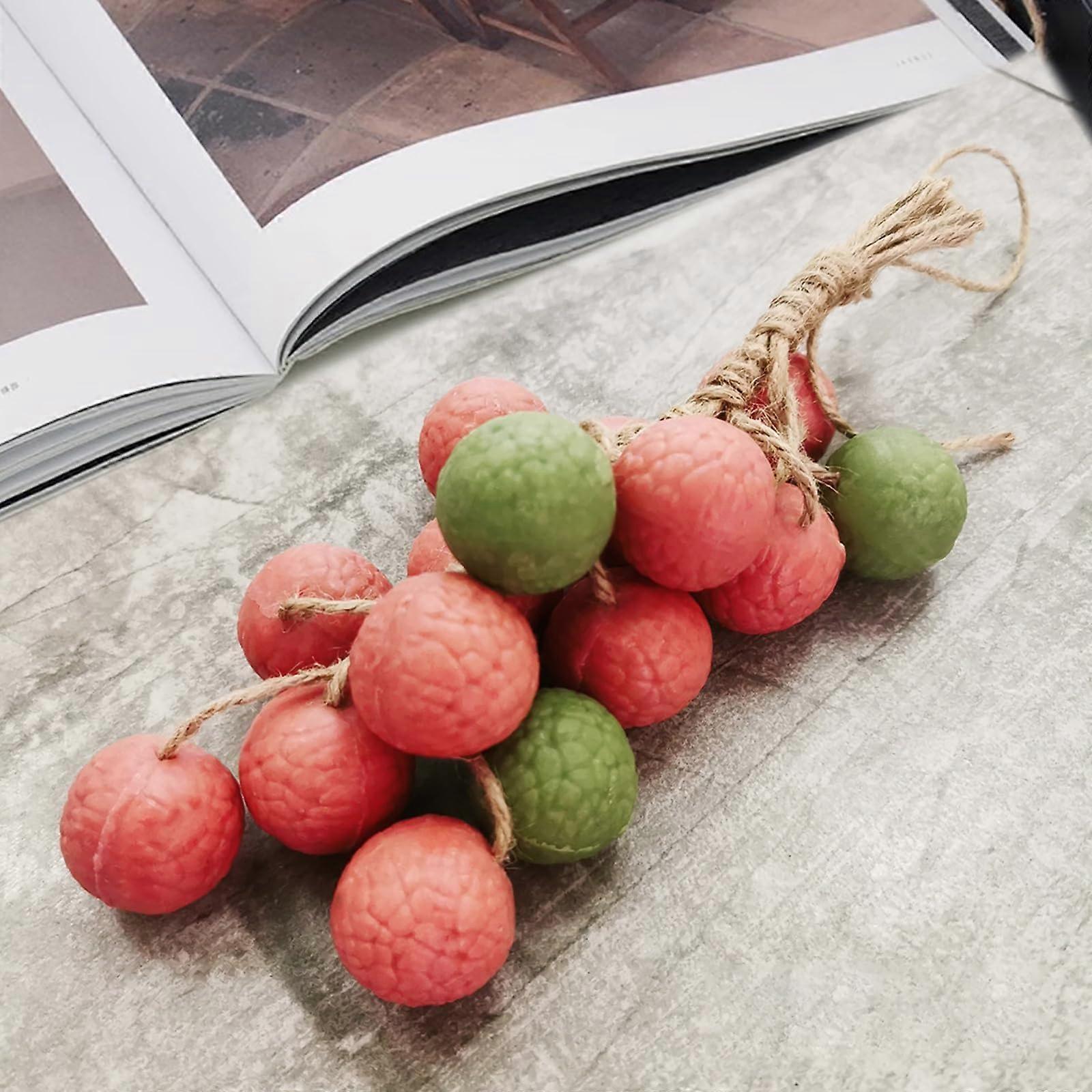 Handmade Decorative Grape Shaped Soap Bars with Realistic Design for Home Decor and Gift