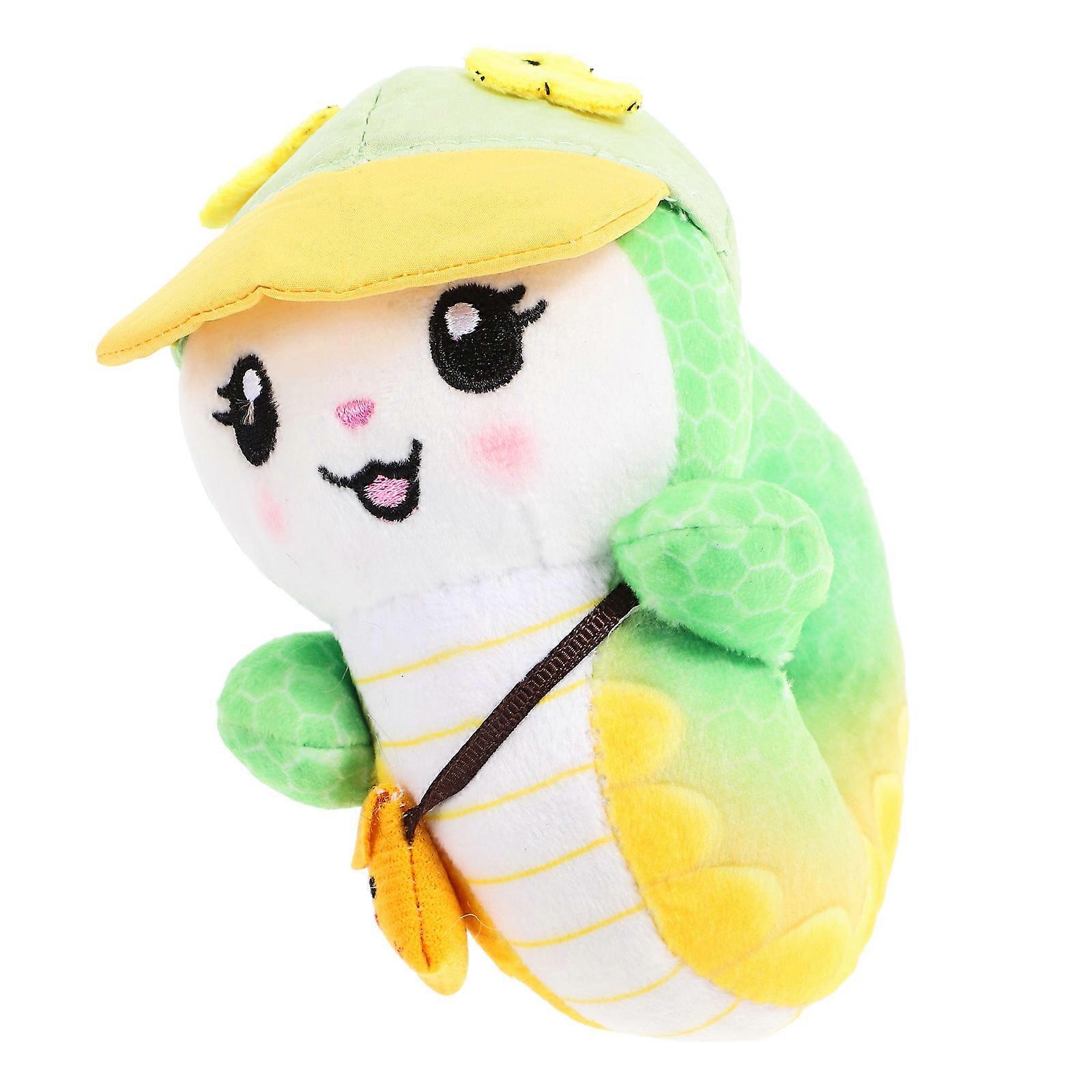 Cute Plush Keychain Charm Plush Snake for Decoration