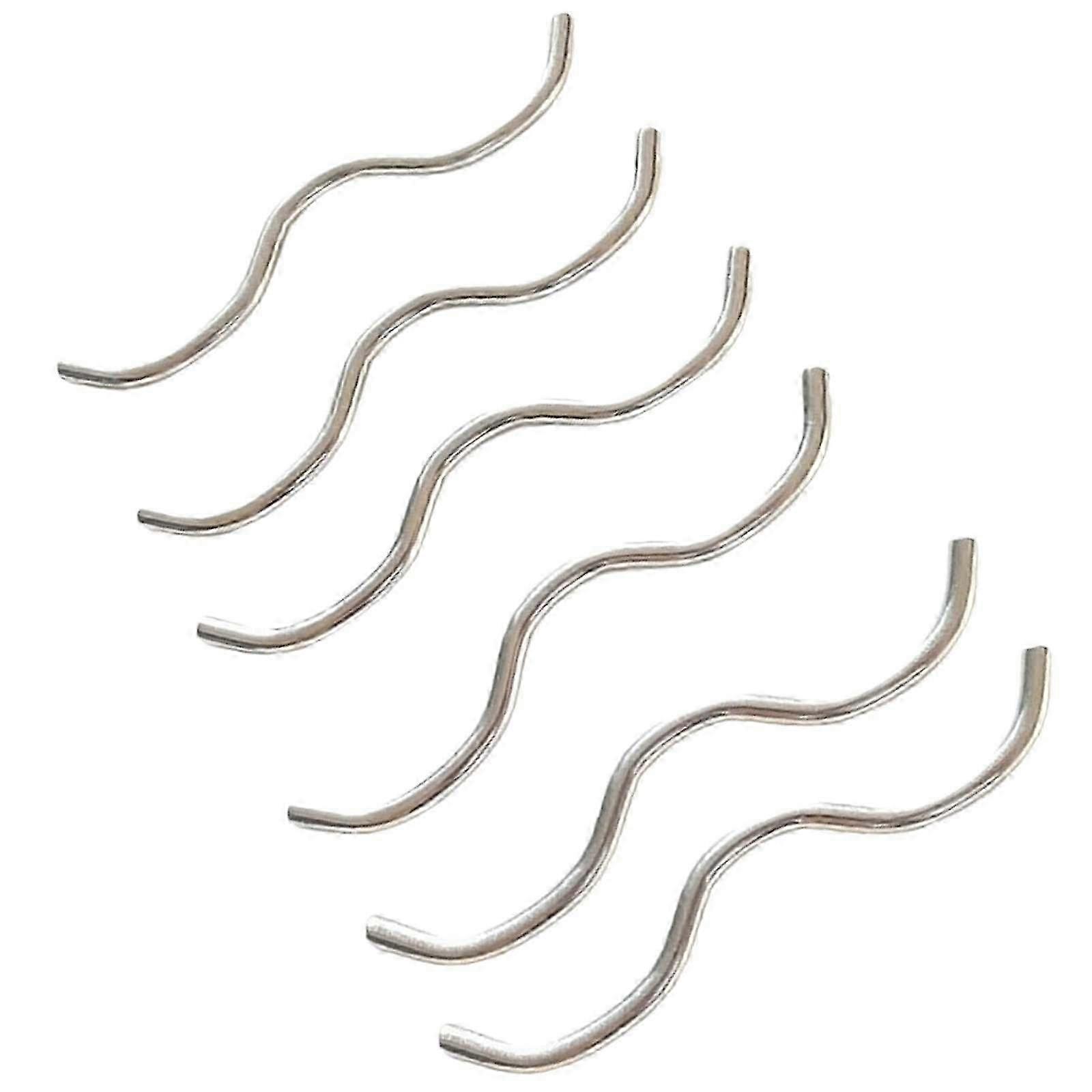 2026 6 Pieces W Shaped Double Trampoline Spring Hook Durable Trampoline Connector