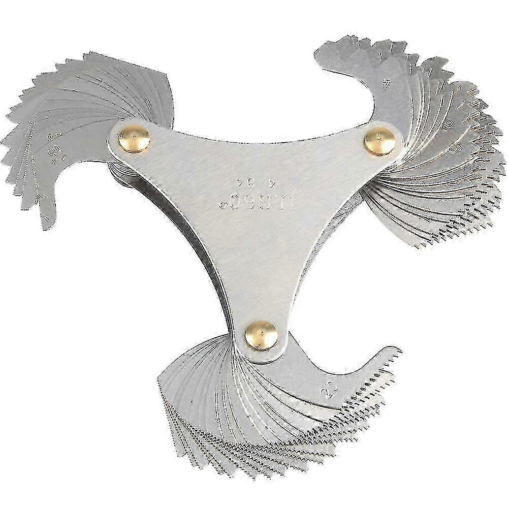 Stainless Steel Folding Thread Tap Gauge 26-27s