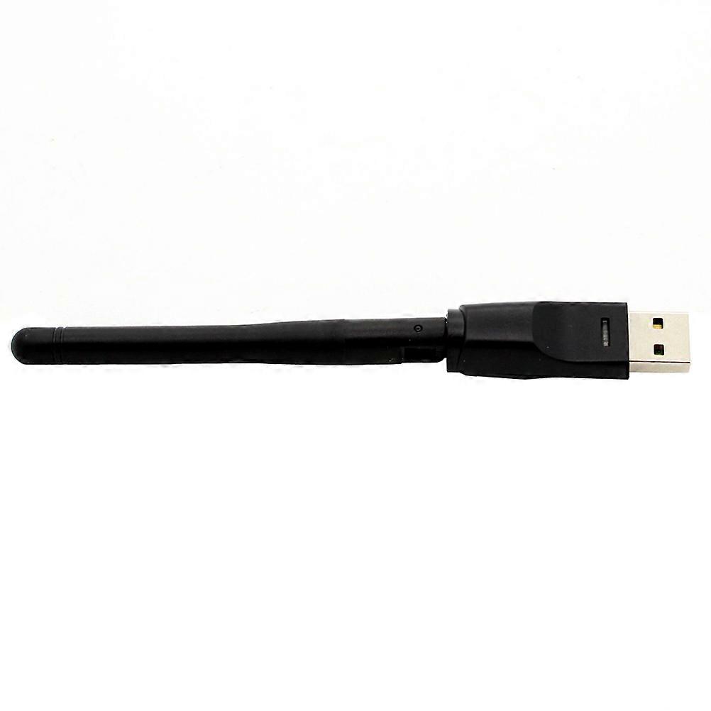 USB WiFi Adapter Dongle for Wireless Network Black Portable Device
